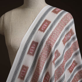 Handloom cotton sambalpuri dabi ikat fabric 09 - handcrafted