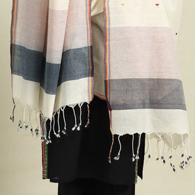 Buy Handloom Cotton Srikakulam Jamdani Dupatta