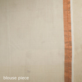 White - handloom cotton zari buti phulia jamdani saree 12