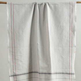 Buy Handloom Fine Cotton Plain Bath Towel