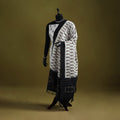 Handloom mercerised cotton pochampally ikat dupatta 26