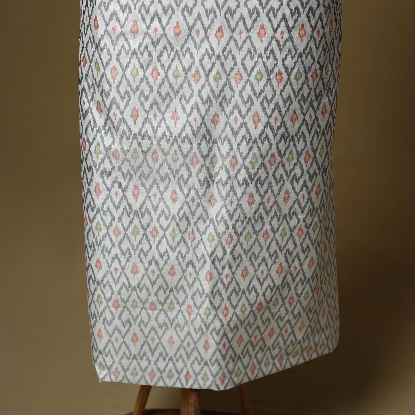 Handloom sico pochampally ikat 2pc unstitched dress