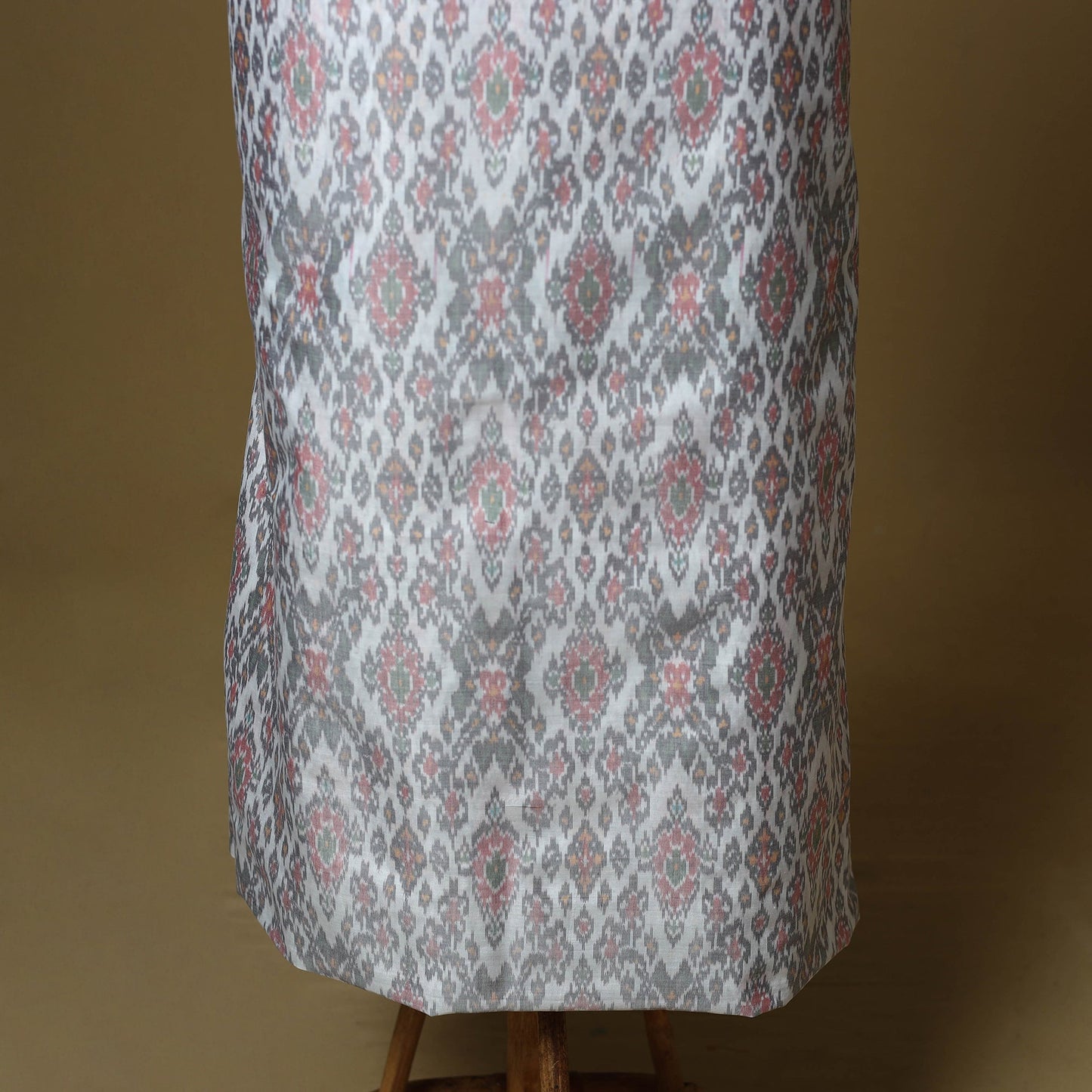 Handloom sico pochampally ikat 2pc unstitched dress