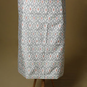 Handloom sico pochampally ikat 2pc unstitched dress