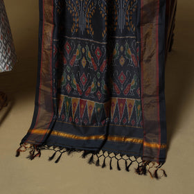 Handloom sico pochampally ikat 2pc unstitched dress