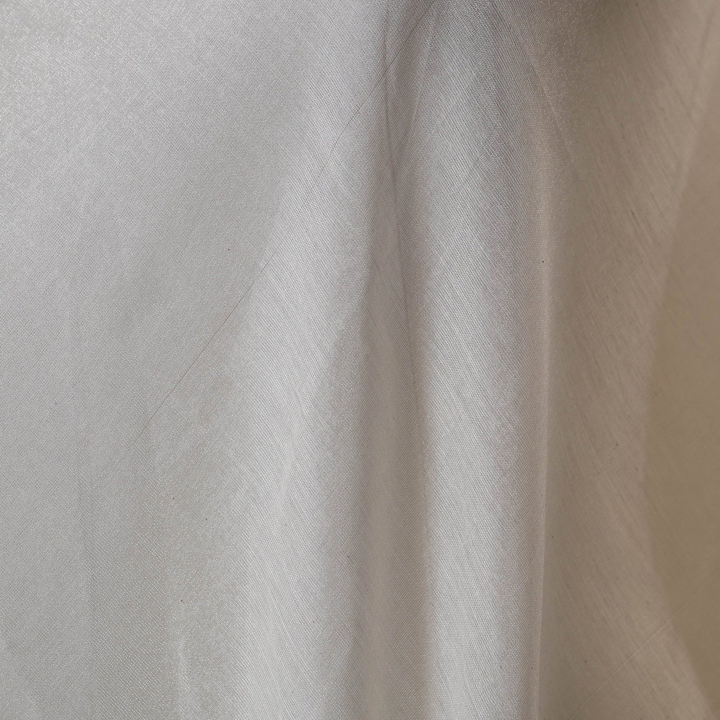 White - handloom silk cotton tissue zari chanderi fabric 06