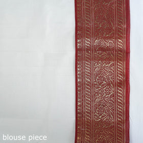 Buy Handloom Zari Work Chanderi Katan Silk Saree