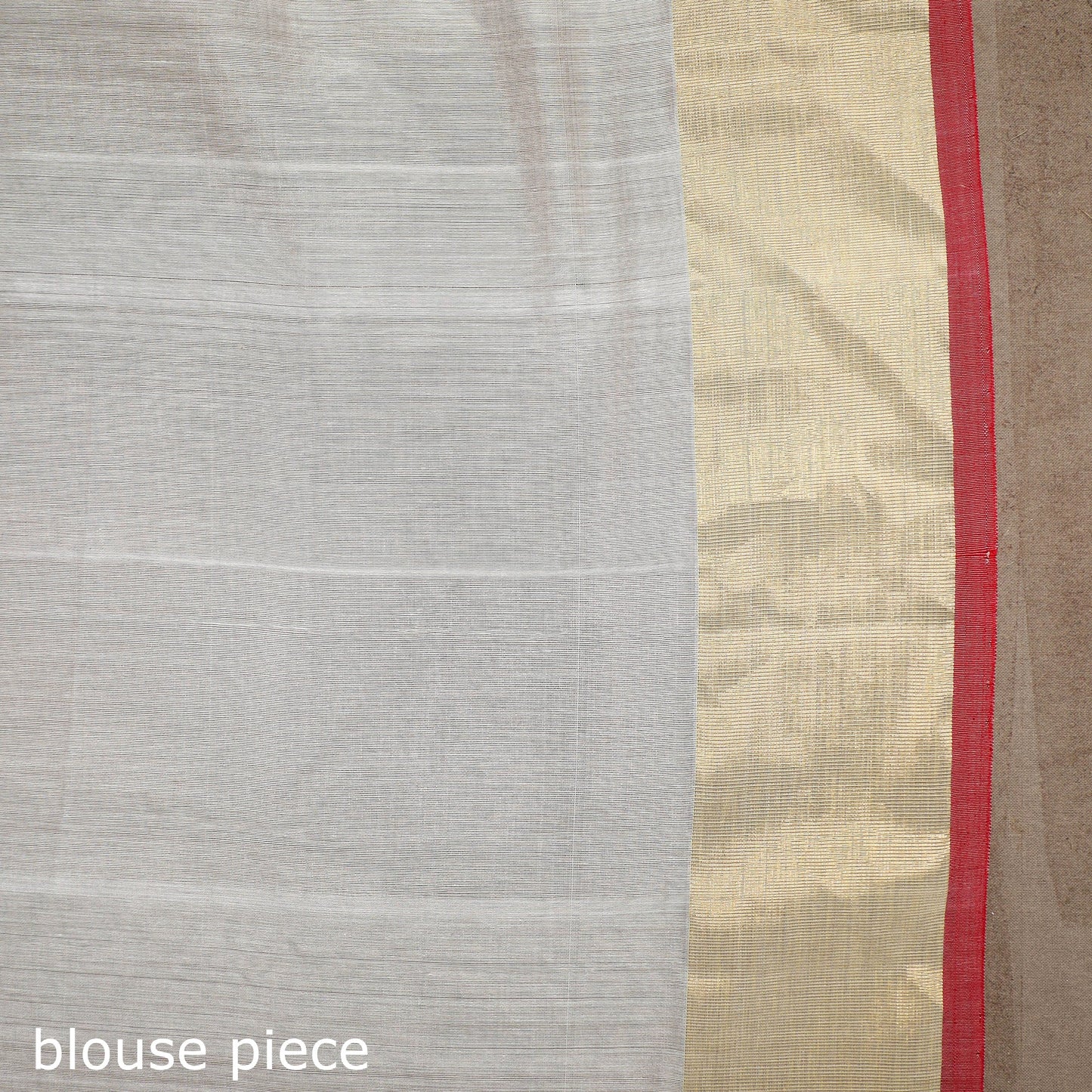 White - handloom zari work chanderi silk saree 23