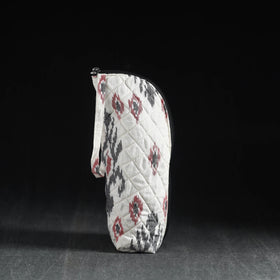  White Handmade Cotton 1L Water Bottle Cover