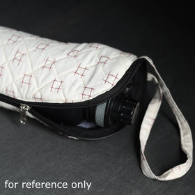  White Handmade Cotton 1L Water Bottle Cover