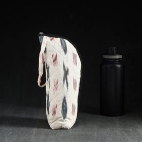  White Handmade Cotton 1L Water Bottle Cover