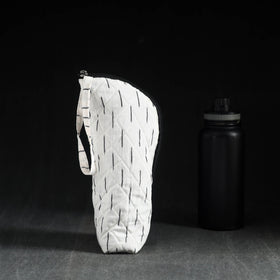  White Handmade Cotton 1L Water Bottle Cover