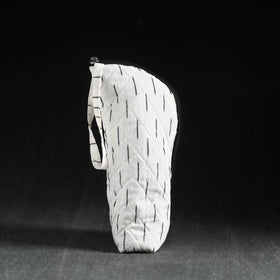  White Handmade Cotton 1L Water Bottle Cover