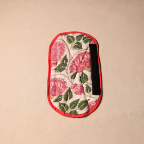 White - handmade cotton fridge handle cover 10 - handcrafted