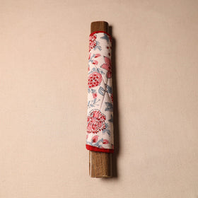 White - handmade cotton fridge handle cover 21 - handcrafted