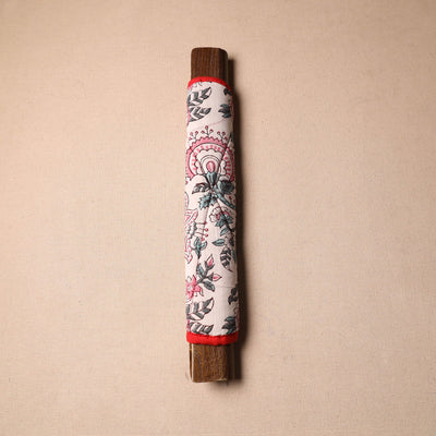 White - Handmade Cotton Fridge Handle Cover 37