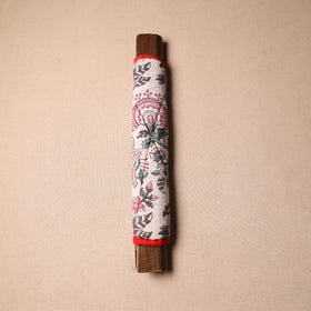 White - Handmade Cotton Fridge Handle Cover 37