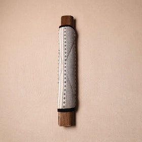 Buy Handmade Cotton White Fridge Handle Cover