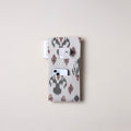 White Handmade Cotton Mobile Charging Holder