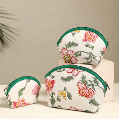  Handmade Cotton Toiletry Bags (Set of 3) 153 