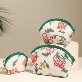  Handmade Cotton Toiletry Bags (Set of 3) 153 