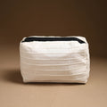 Handmade Cotton Toiletry Pouch - Eco-Friendly