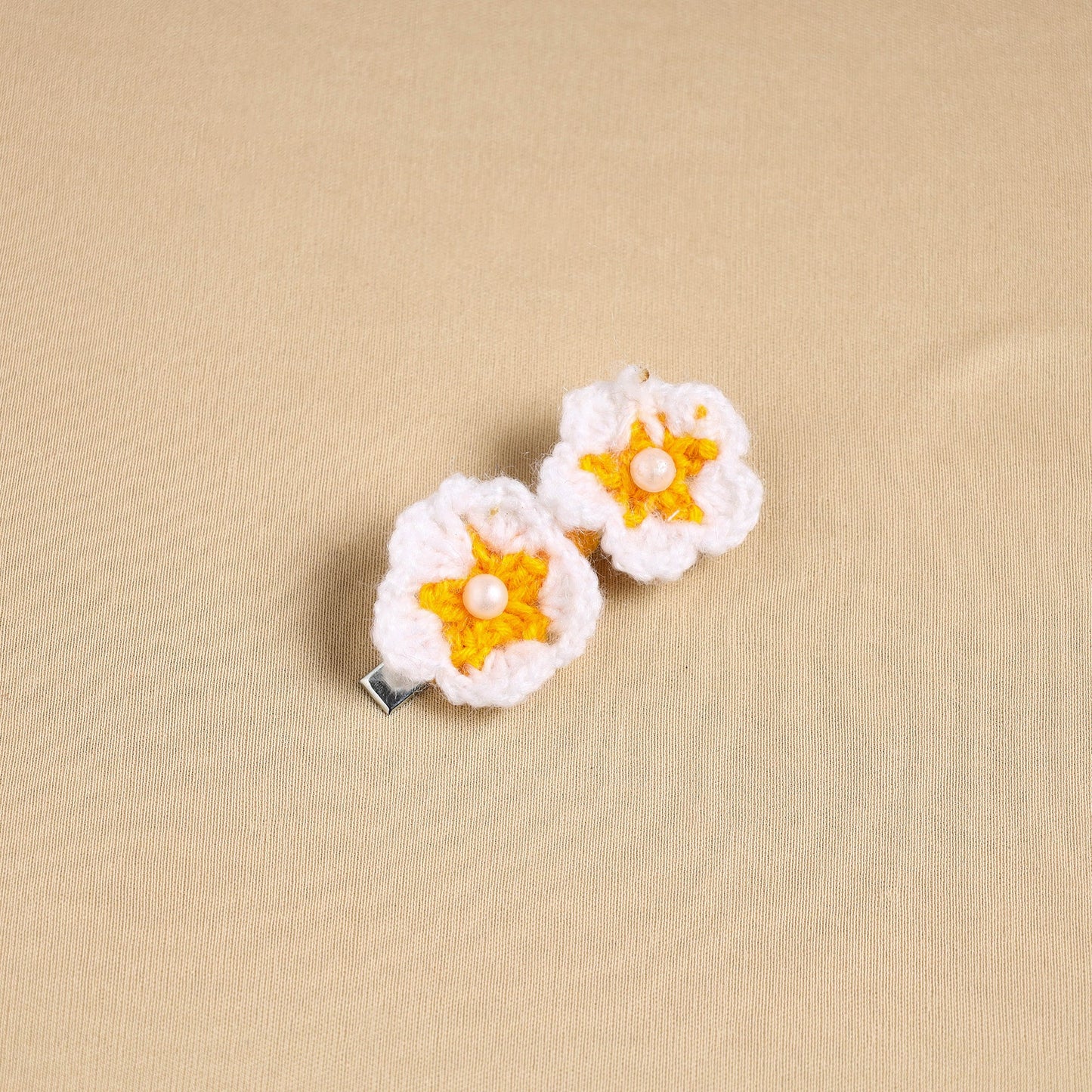  Handmade Crochet Hair Clip 