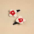  Handmade Crochet Tik-Tak Hair Clip (set of 2)