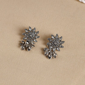 White - handmade fabart gs necklace set 10 - handcrafted