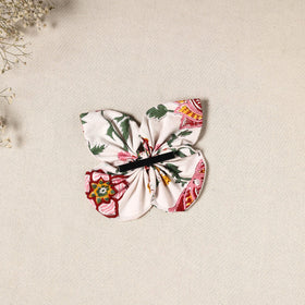  Handmade Fabric Butterfly Hair Clip 