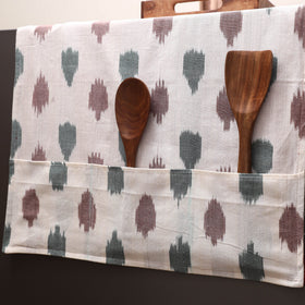 Handmade fridge top cover with multiple pockets 07