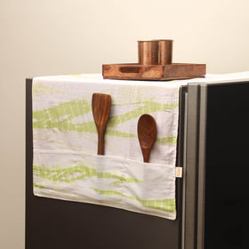 Handmade fridge top cover with multiple pockets 10