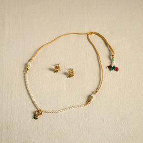 Buy Handmade Kundan Work Choker Necklace Set 