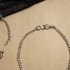 Handmade Molded Brass Anklet (Pair)