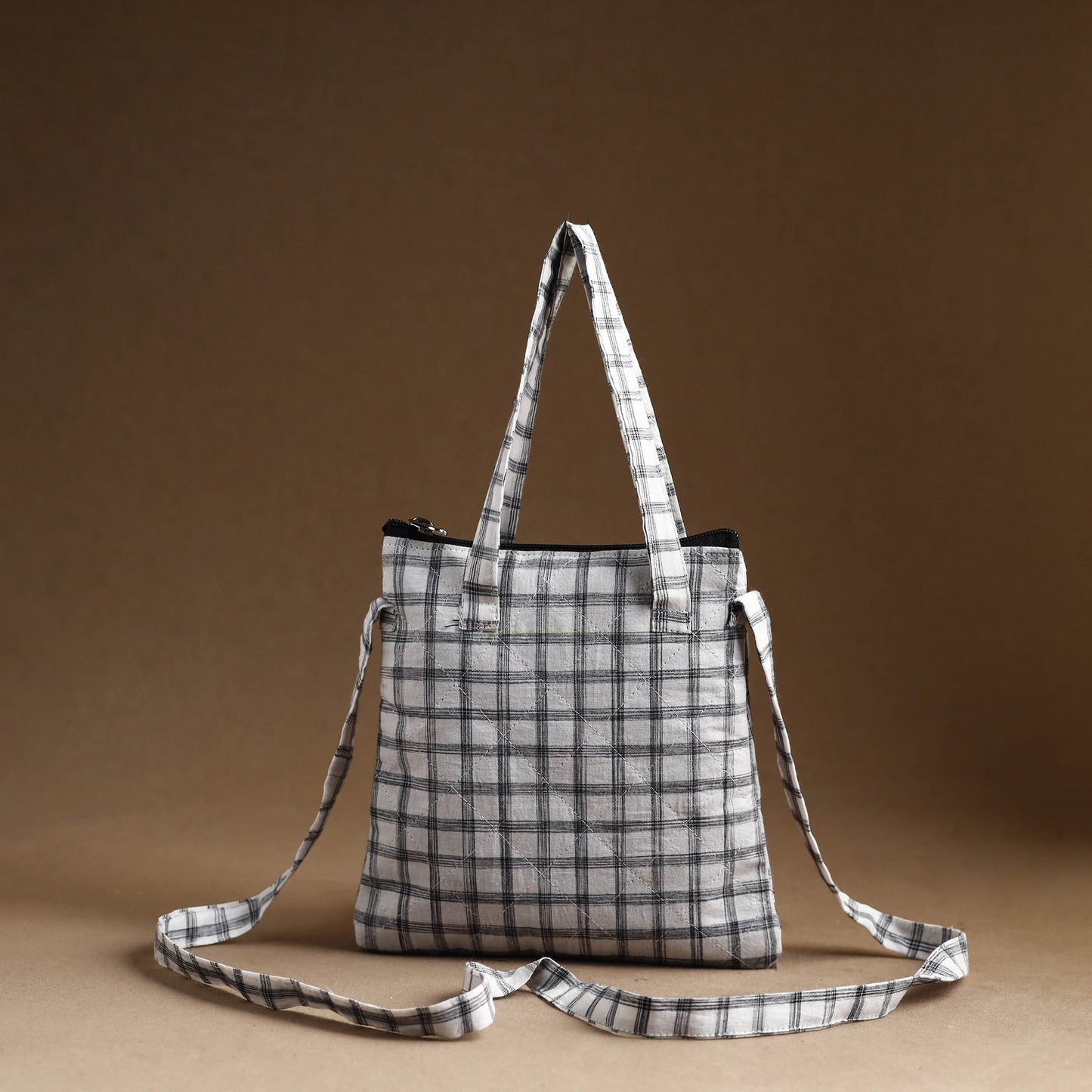 White Handmade Sling Bag Online In India