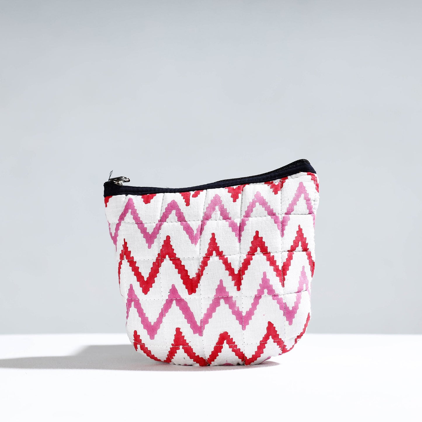  Handmade Quilted Jaipur Printed Utility Pouch 05 