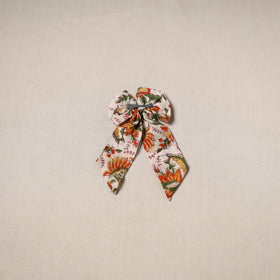 Handmade women’s bow hair clip 07 - handcrafted