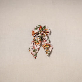 Handmade women’s bow hair clip 07 - handcrafted