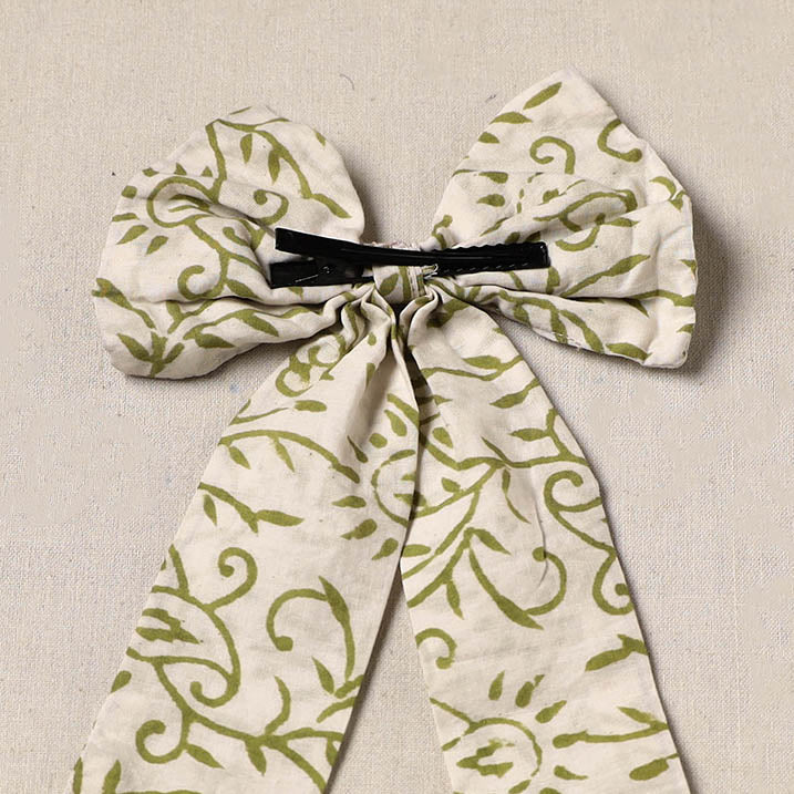 Handmade women’s bow hair clip 45 - handcrafted