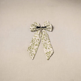 Handmade women’s bow hair clip 45 - handcrafted