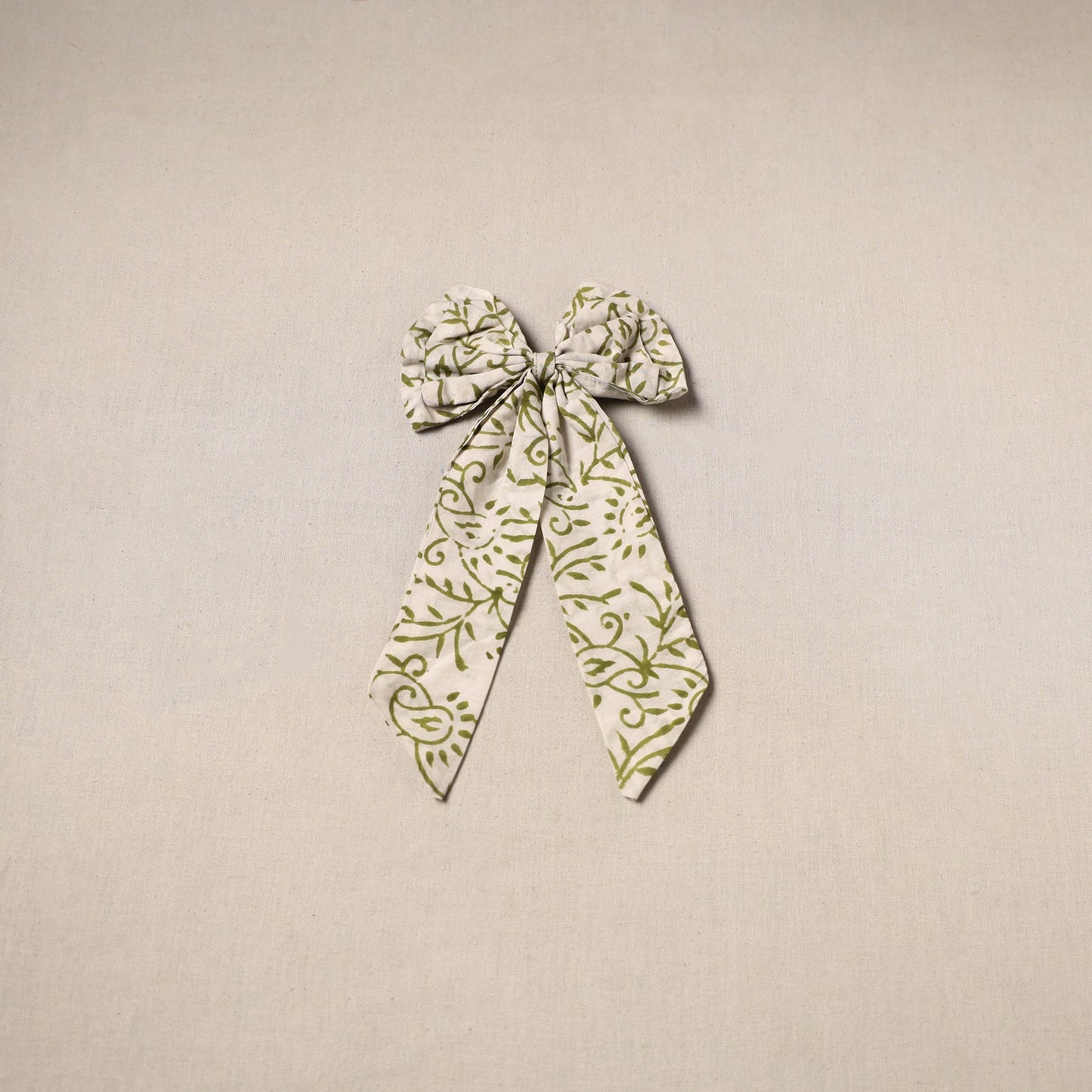 Handmade women’s bow hair clip 45 - handcrafted