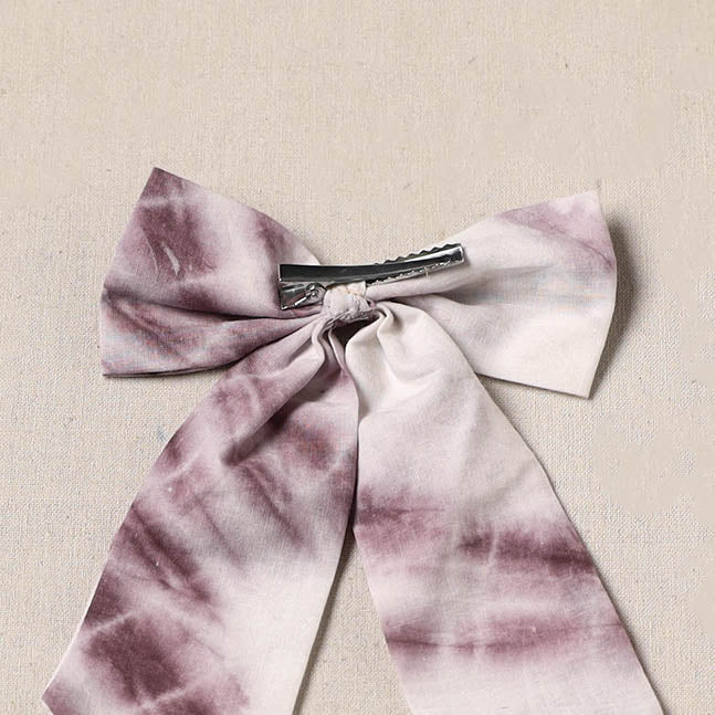 Handmade women’s bow hair clip 46 - handcrafted