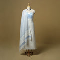 Handspun handloom phulia jamdani fine cotton 2pc unstitched