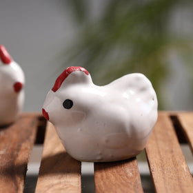  Handcrafted Ceramic Toys (Set of 2) 