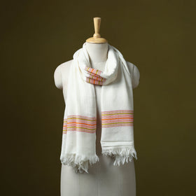 Himalayan handspun handwoven pure pashmina wool stole 03
