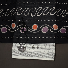 Jacquard cotton 2pc unstitched dress material
