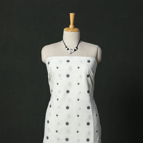 Jacquard cotton 2pc unstitched dress material