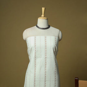 Jacquard cotton 3pc unstitched dress material 06