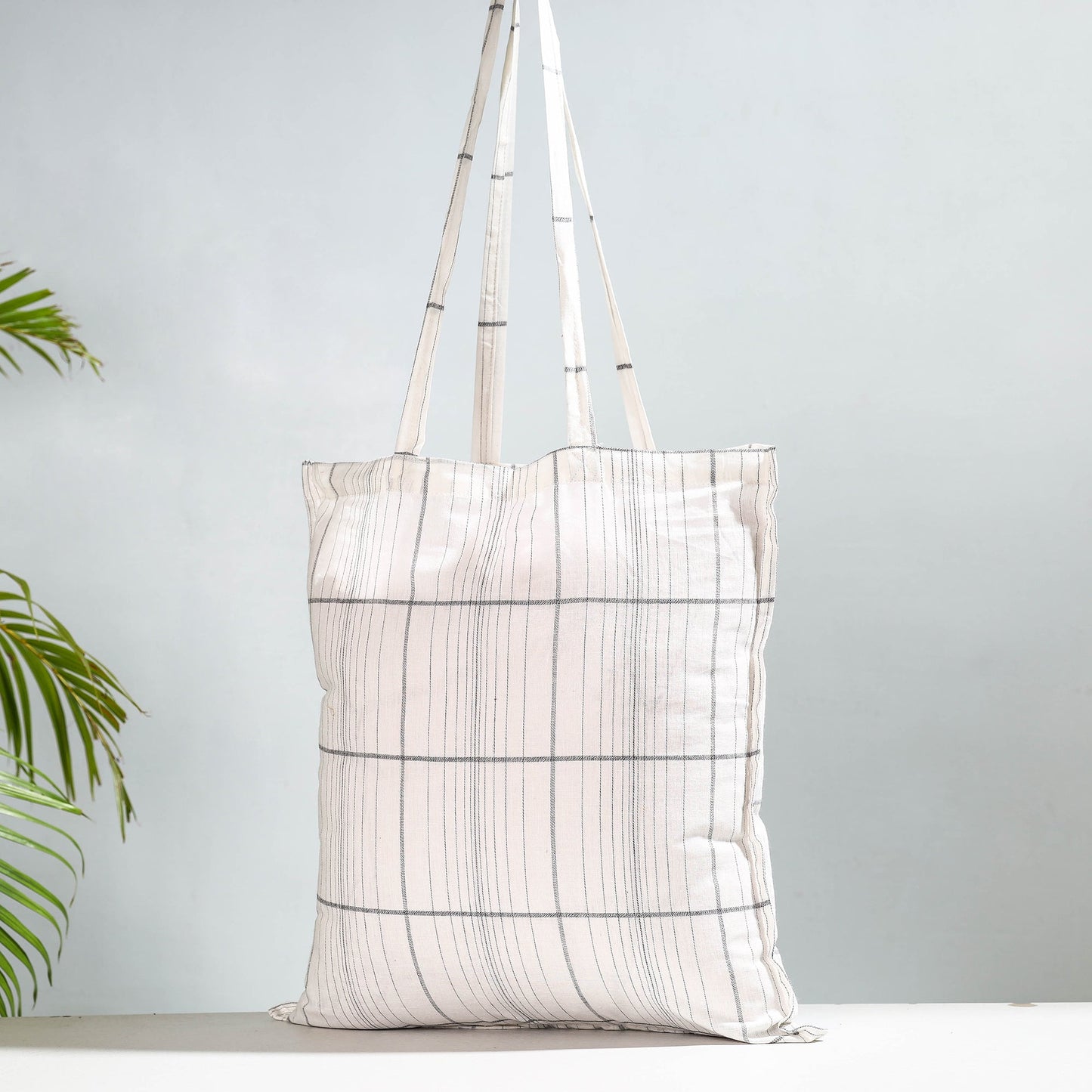  Jacquard Cotton Jhola Bag 