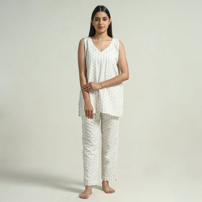 jacquard night suit